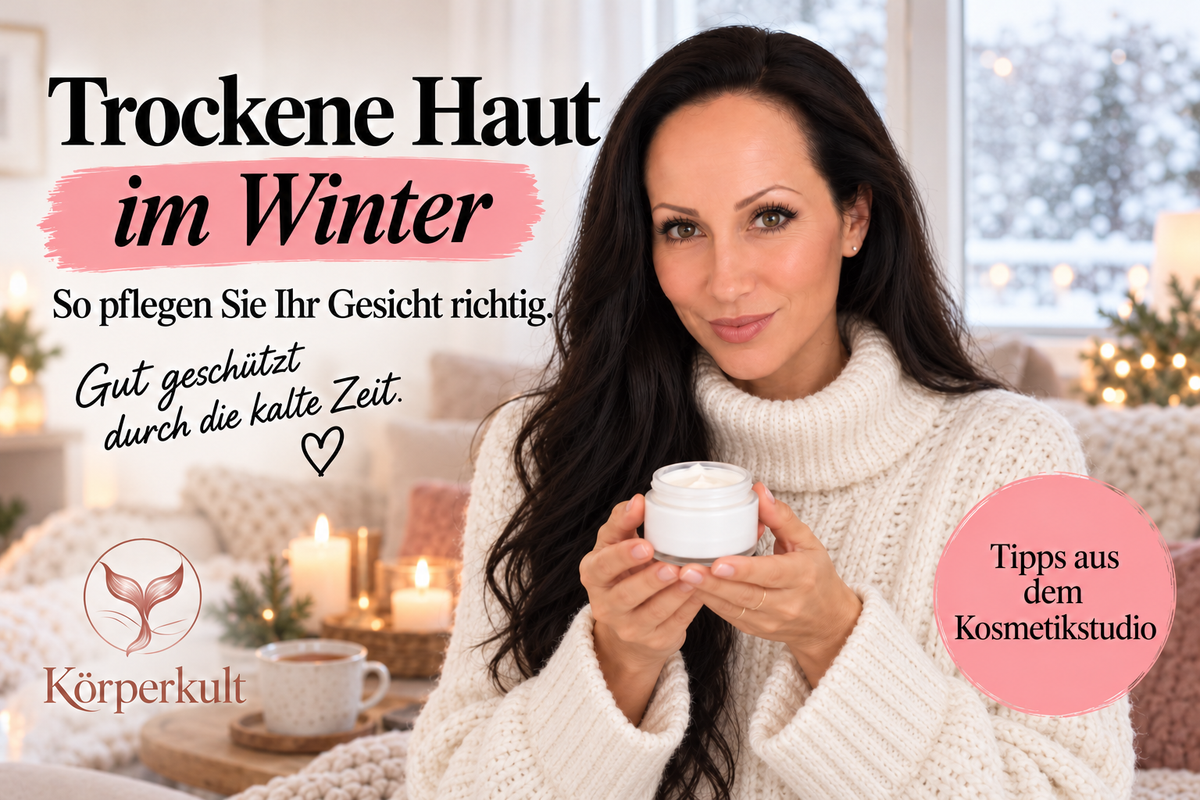 Trockene Haut im Winter: So pflegen Sie Ihr Gesicht richtig