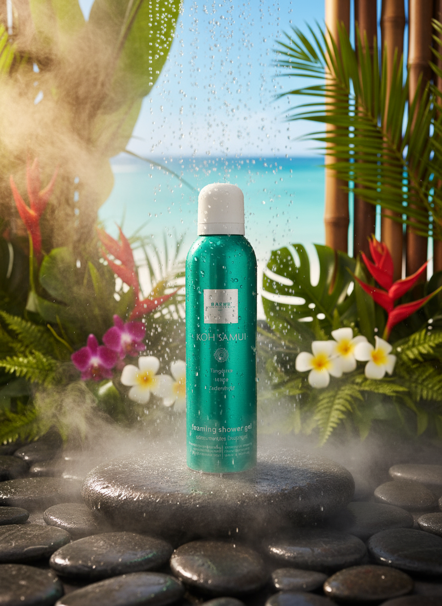 BAEHR Koh Samui Foaming Shower Gel – Detailansicht