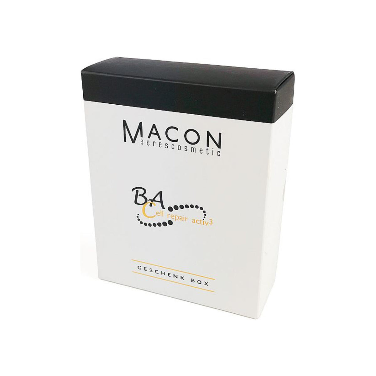 MACON BA-Cell Repair Aktiv³ Geschenkbox – Anti-Aging Set auf weißem Hintergrund – vollständige Produktansicht
