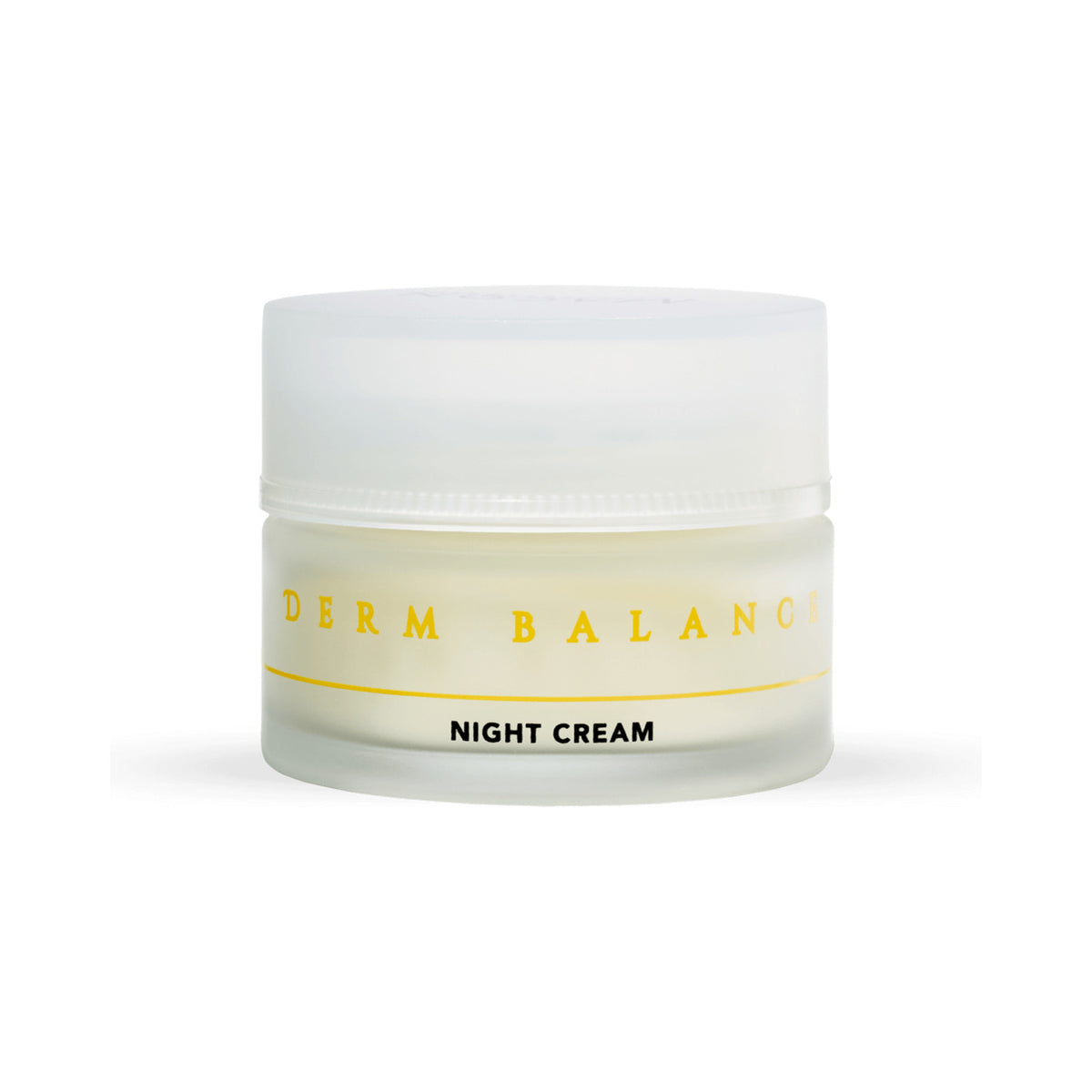 Macon Derm Balance Aloe Vera Nachtcreme auf weißem Hintergrund – vollständige Produktansicht