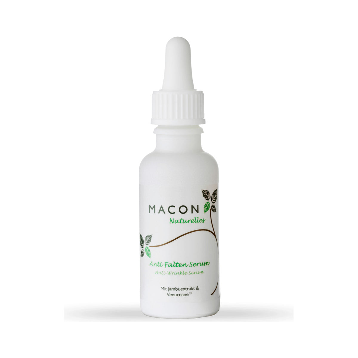 Macon Naturelles Anti Falten Serum auf weißem Hintergrund – vollständige Produktansicht