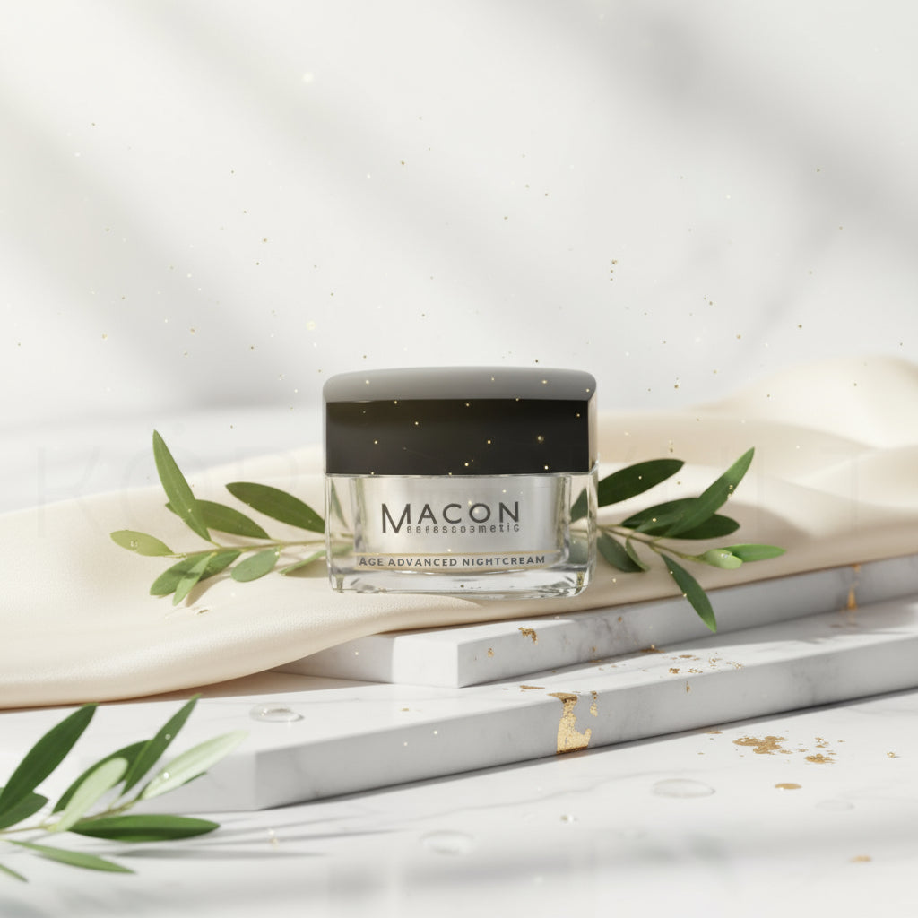 Macon BA Cell Repair activ³ Age Advanced Nachtcreme – reichhaltige Textur für tiefenwirksame Regeneration und Faltenreduktion über Nacht