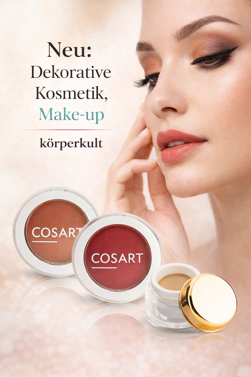 COSART Rouge und Make-up-Produkte für einen natürlichen, gepflegten Teint