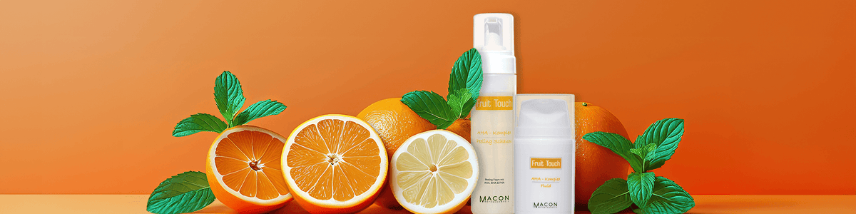 Macon Meerescosmetic Fruit Touch Pflegeserie mit natürlichen Fruchtextrakten