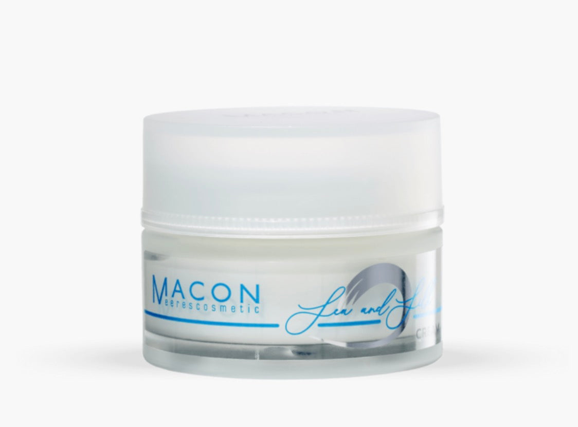 MACON Sea & Silk Creme – feuchtigkeitsspendende Anti-Aging Gesichtscreme für trockene und anspruchsvolle Haut