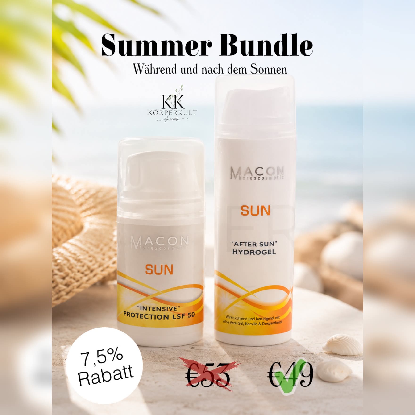 Summer Bundle – Rundum geschützt & gepflegt durch den Sommer ☀️