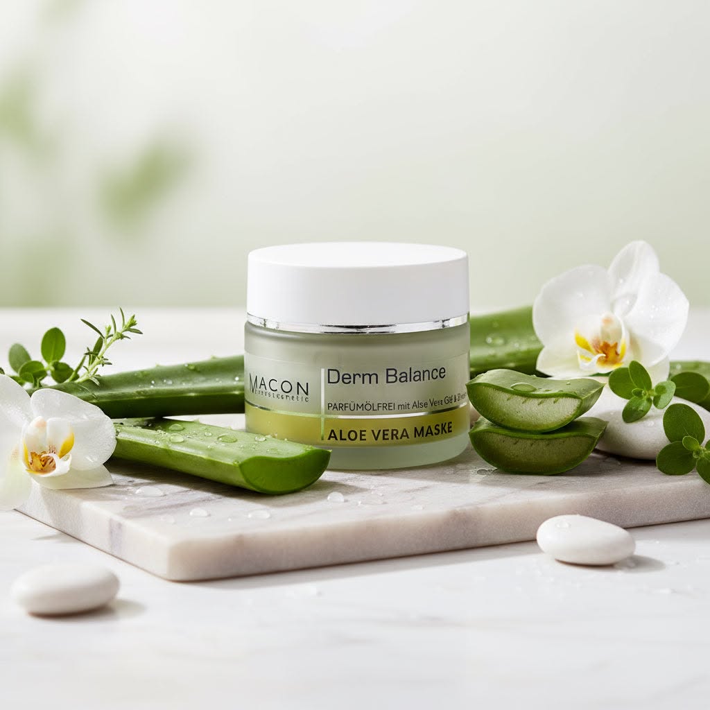 MACON Derm Balance Aloe Vera Pflege im Aloe Radiance Ritual Set