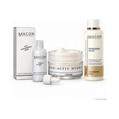 Early Anti-Aging Set – Prävention und Feuchtigkeit für junge Haut auf weißem Hintergrund – vollständige Produktansicht