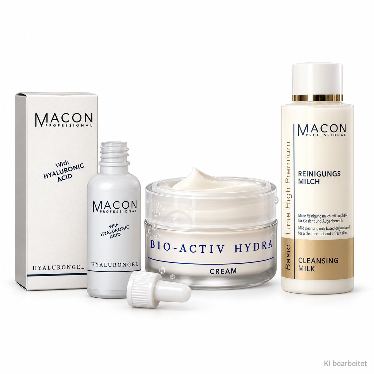 MACON Early Anti-Aging Set auf weißem Hintergrund