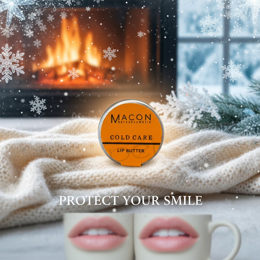 Macon Cold Care Lippenbutter mit Orangenaroma