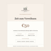 Körperkult Geschenkgutschein über 50 € für Kosmetikstudio Göttingen und Onlineshop