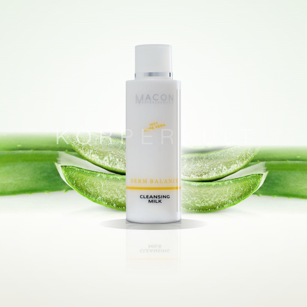 MACON Derm Balance Reinigungsmilch mit Aloe Vera – milde Reinigung für empfindliche Haut