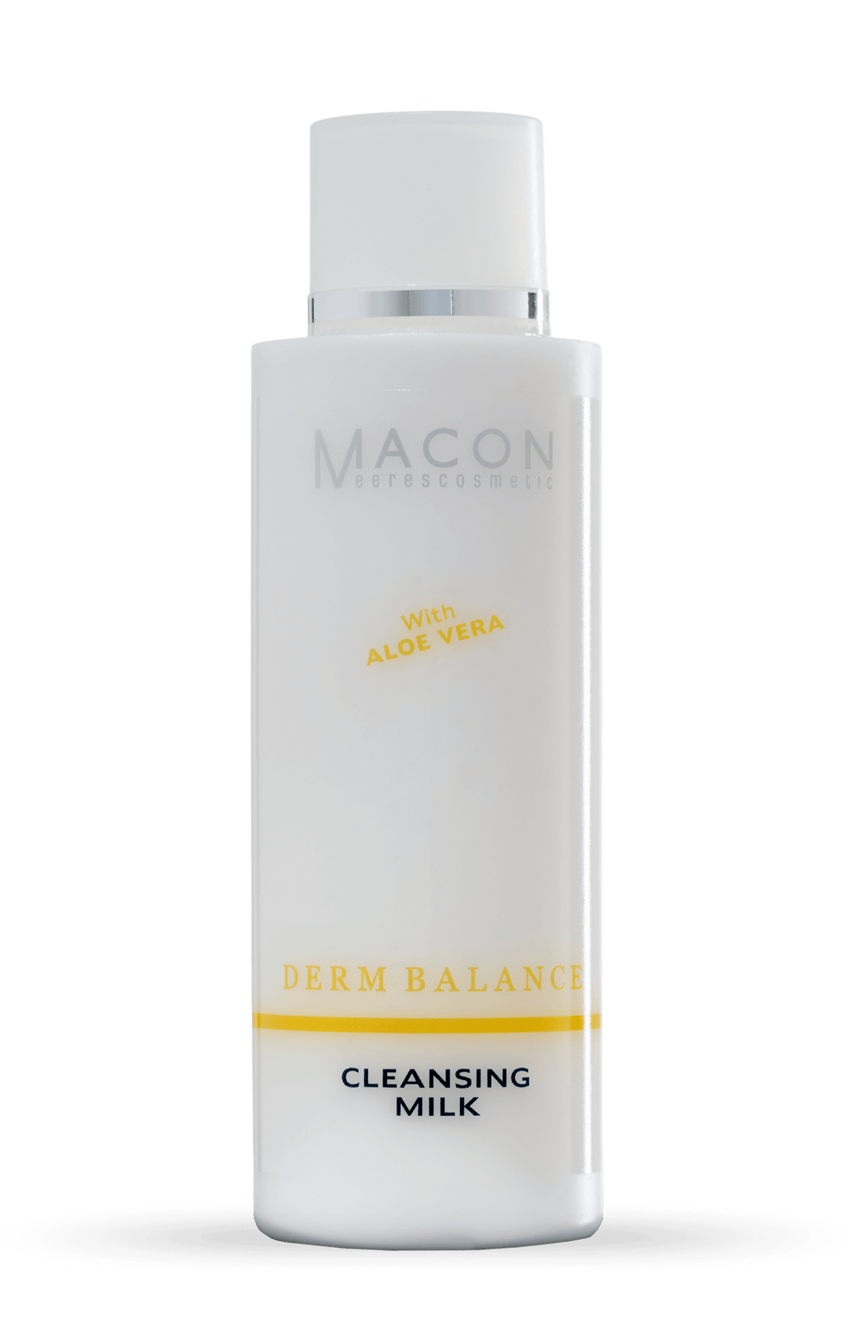 MACON Derm Balance Reinigungsmilch – Aloe Vera Cleansing Milk 200 ml, offizieller Produkt-Packshot