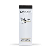 Macon BA Cell Repair activ³ Face to Neck Beauty Mask auf weißem Hintergrund – vollständige Produktansicht
