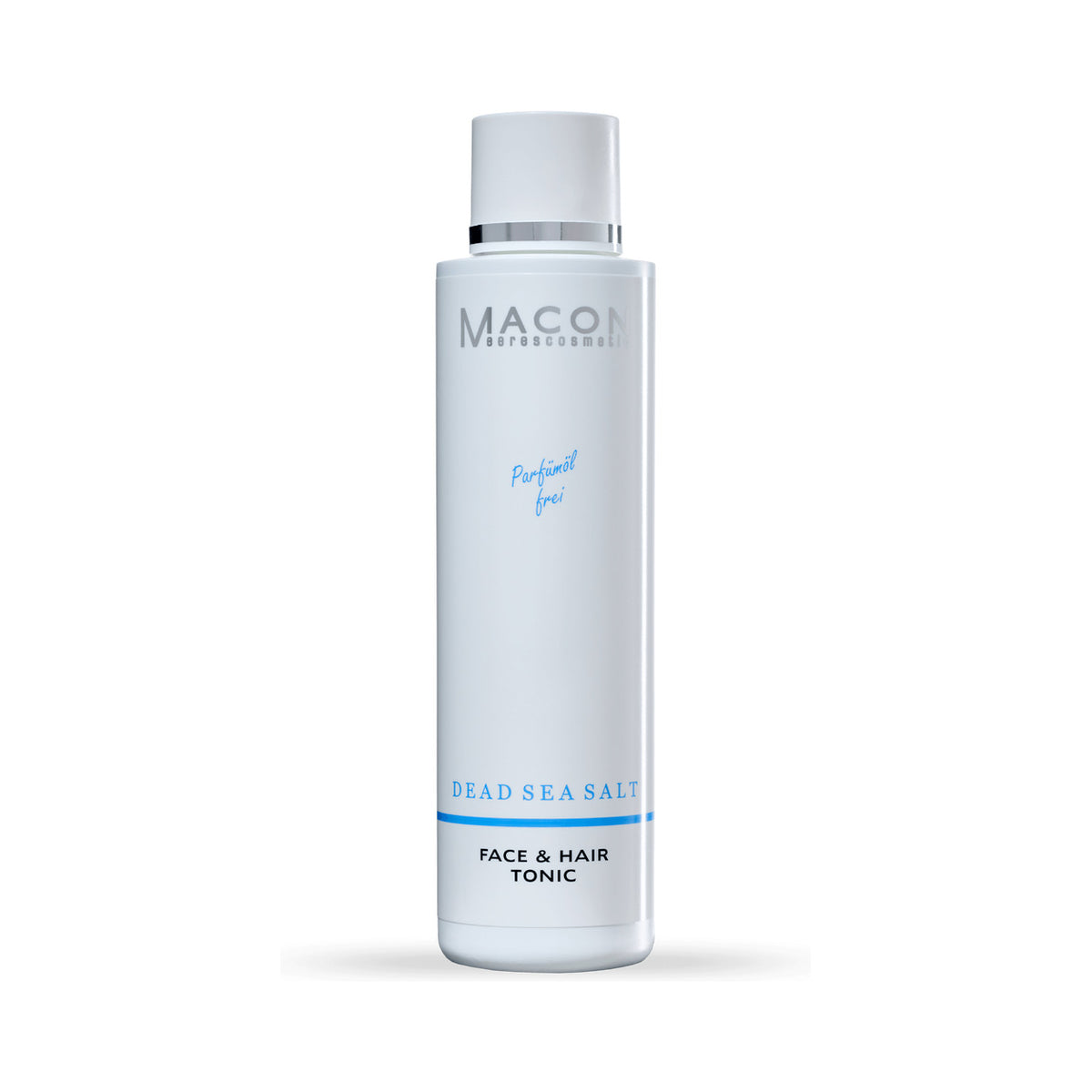 Macon Dead Sea Salt Gesichts- & Haar Tonicum auf weißem Hintergrund – vollständige Produktansicht