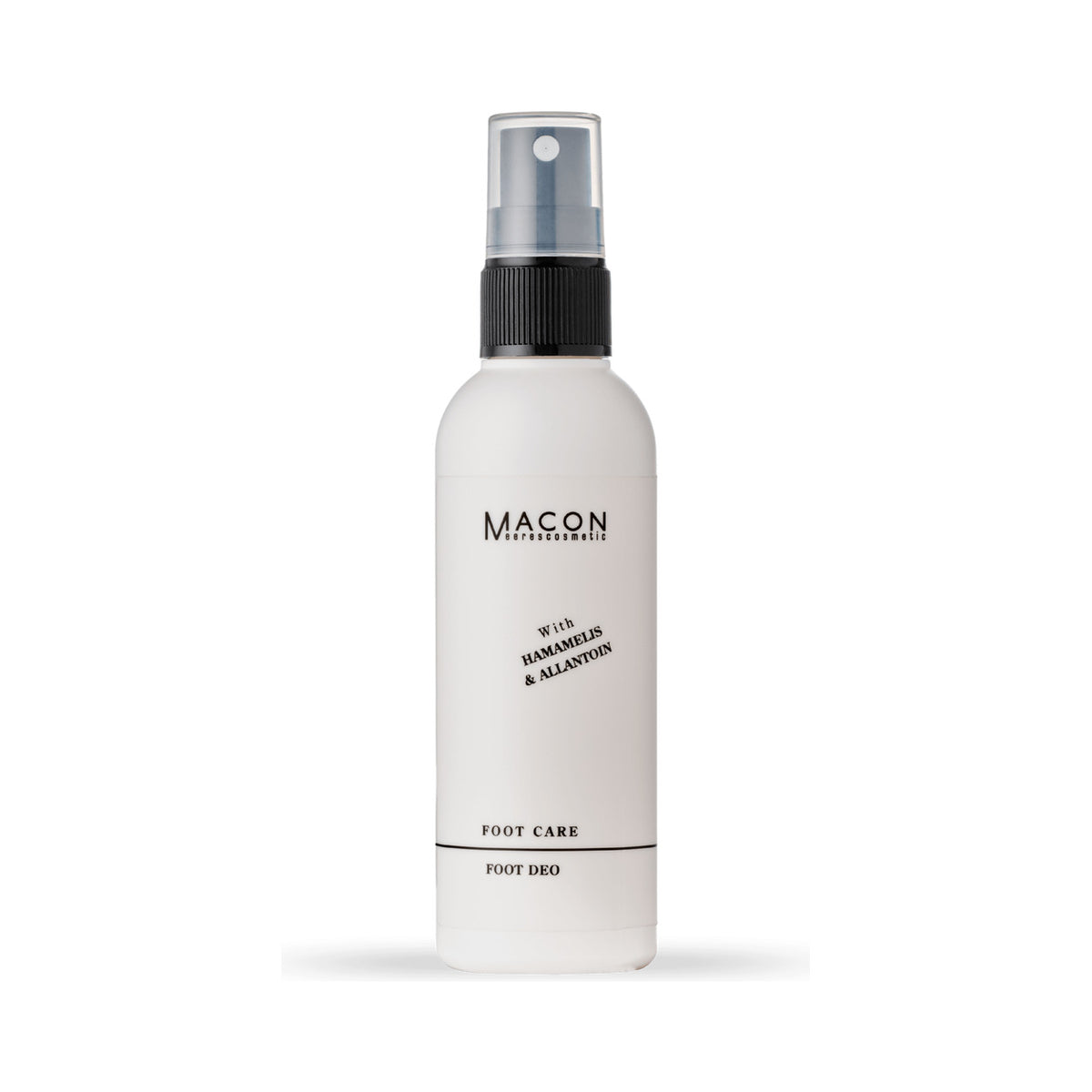 MACON Foot Care Deo auf weißem Hintergrund – vollständige Produktansicht