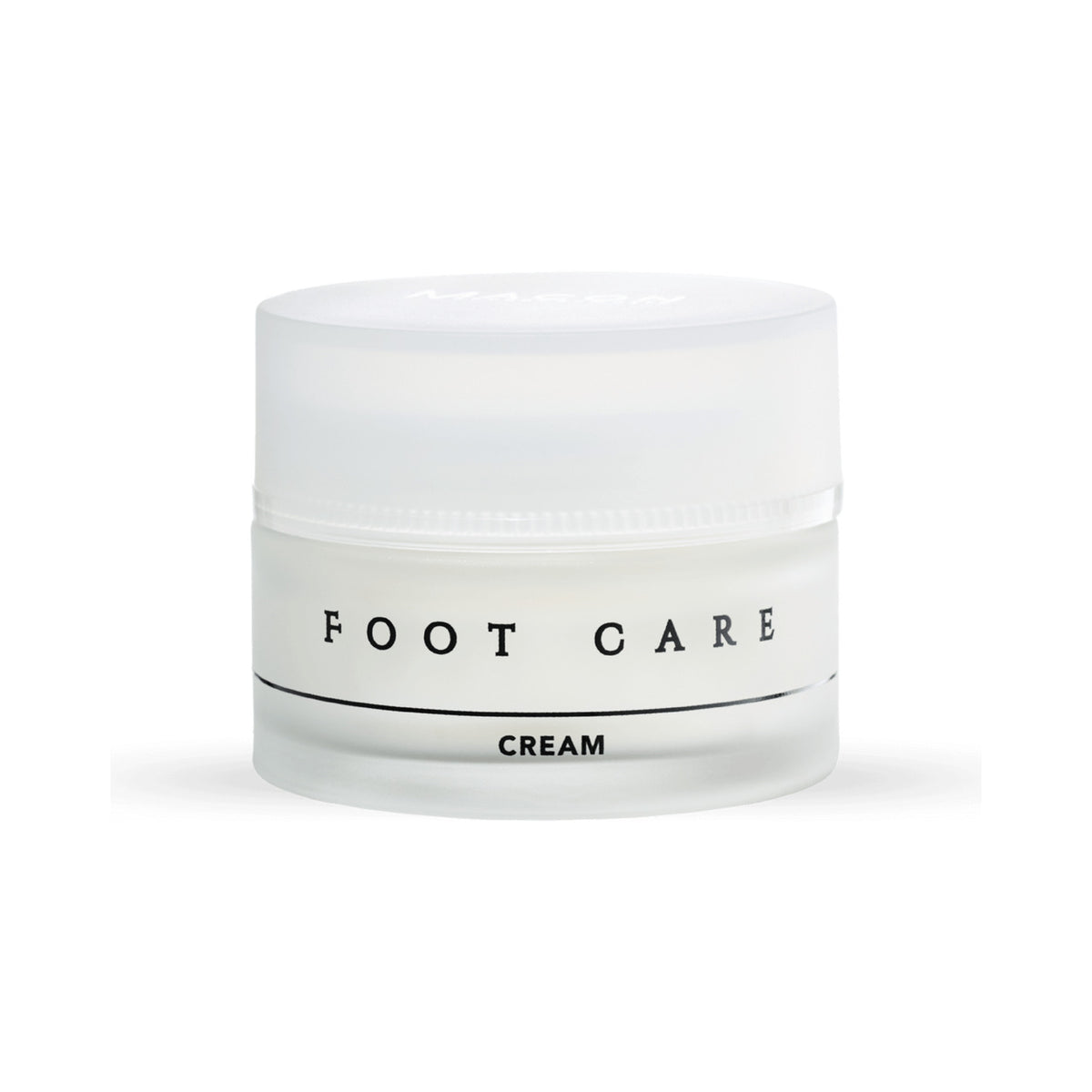 Macon Foot Care Fußcreme gegen Hornhaut & Schrunden auf weißem Hintergrund – vollständige Produktansicht