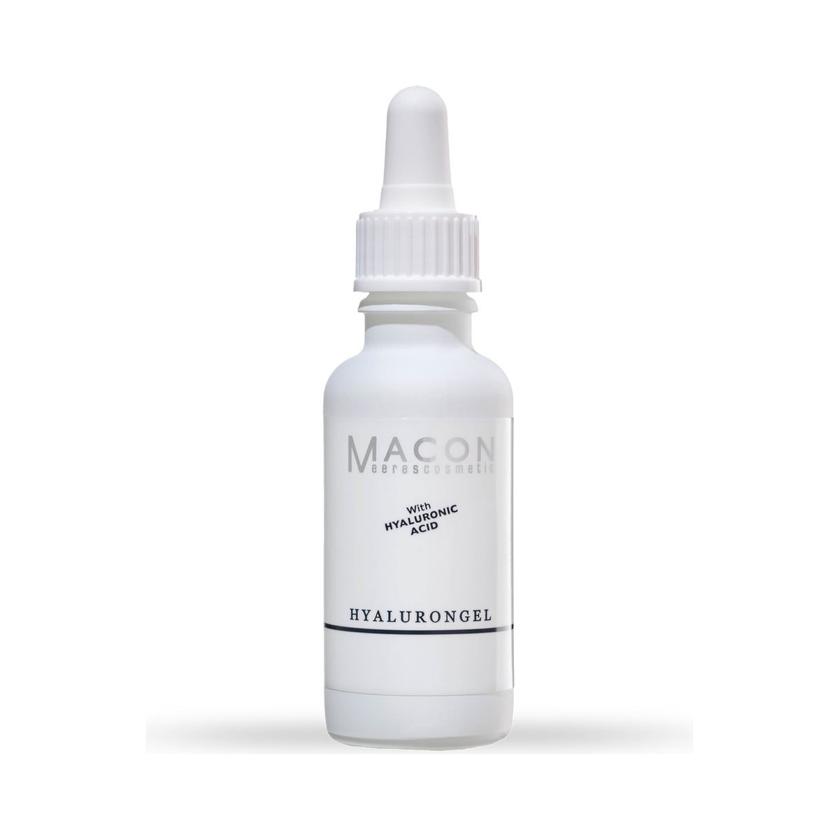 Macon Hyaluron Gel auf weißem Hintergrund – vollständige Produktansicht