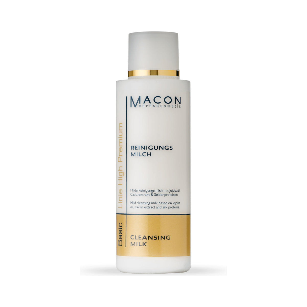 Macon High Premium Reinigungsmilch auf weißem Hintergrund – vollständige Produktansicht
