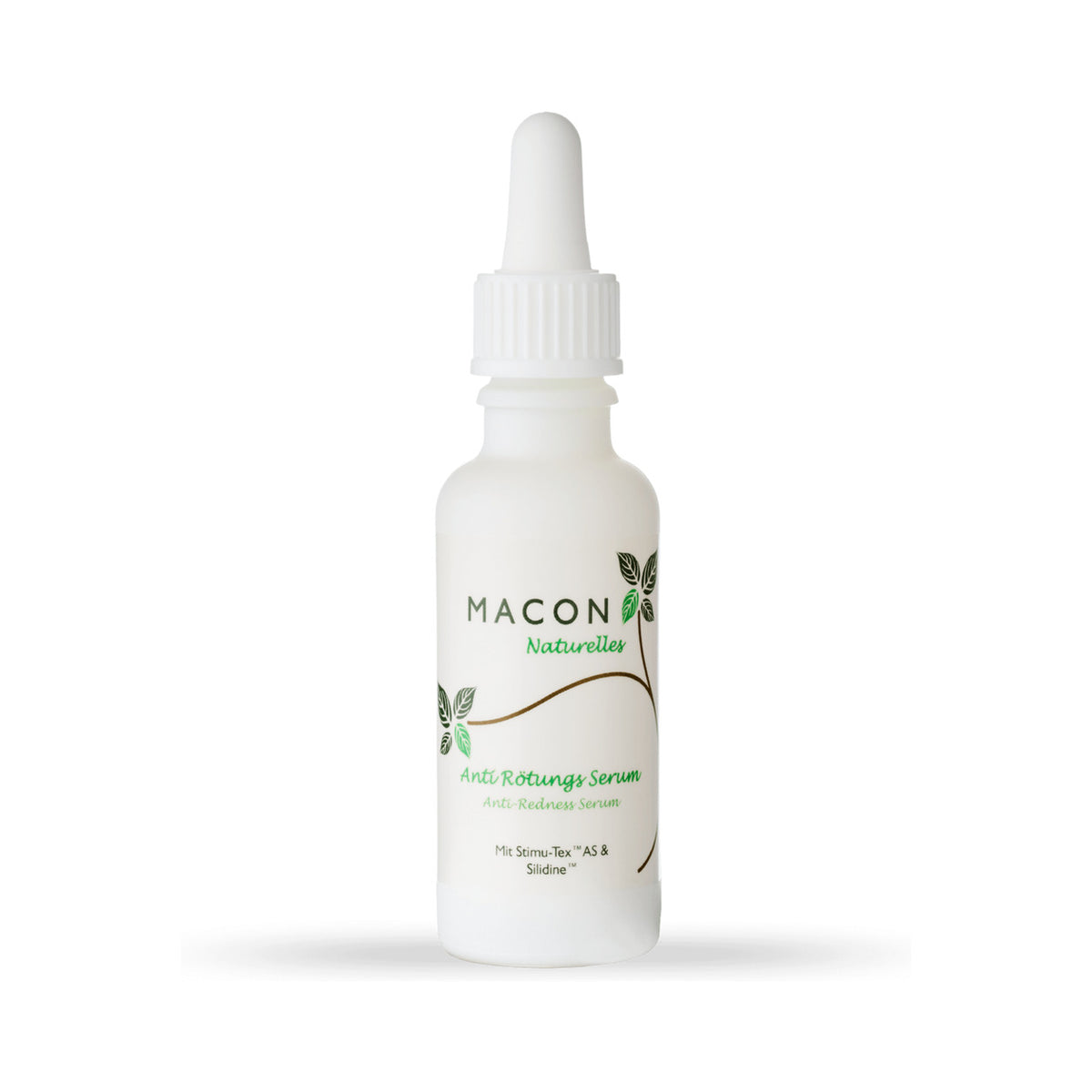 Macon Naturelles Anti Rötungs Serum auf weißem Hintergrund – vollständige Produktansicht