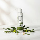 Nahaufnahme der Textur der Olivé Body Emulsion