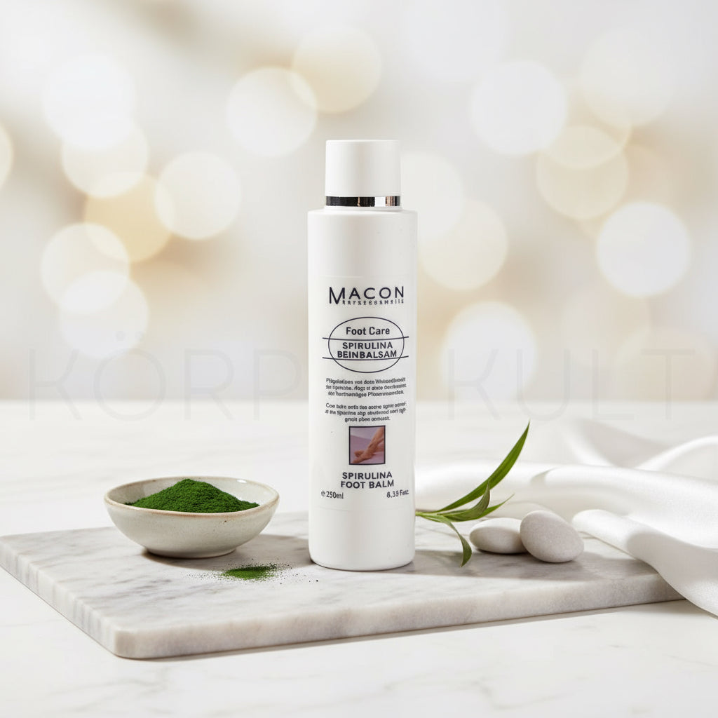 Macon Foot Care Fuß- und Beinbalsam - Produktbild, intensive Pflege für Füße und Beine, 250 ml