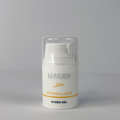 Macon Derm Balance Aloe Vera Feuchtigkeitsgel - Ansicht des Pumpspenders, feuchtigkeitsspendende Pflege