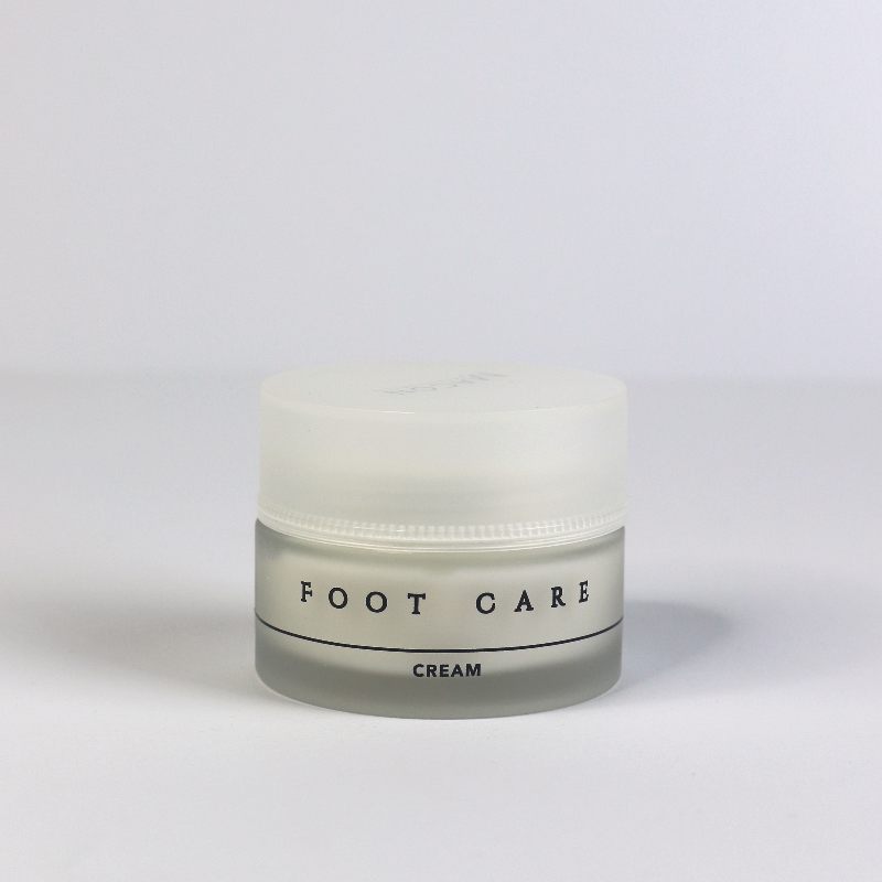 Macon Foot Care Fußcreme - Ansicht des Tiegels, intensive Pflege für stark beanspruchte Füße, 50 ml