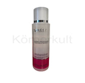 Flasche des Macon Meerescosmetic Mizellenwasser Augen Make-Up Entferner (200 ml) mit roséfarbenem Inhalt.